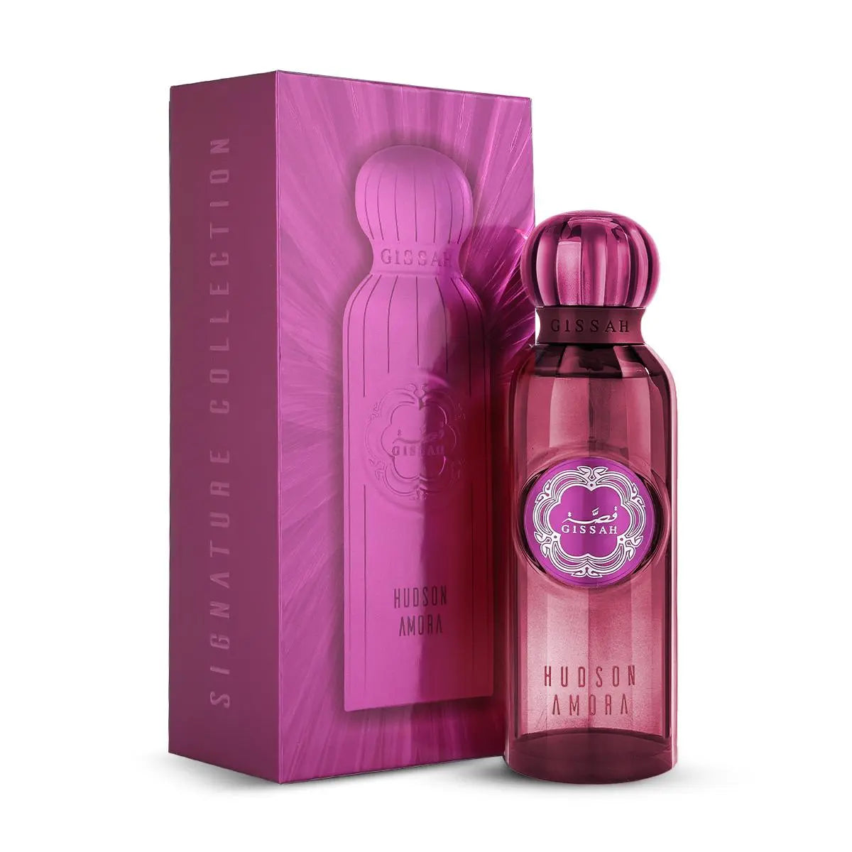 Hudson Amora 200ml Gissah avec fragrance orientale ambrée musquée, sélection CasaCentrale Maroc