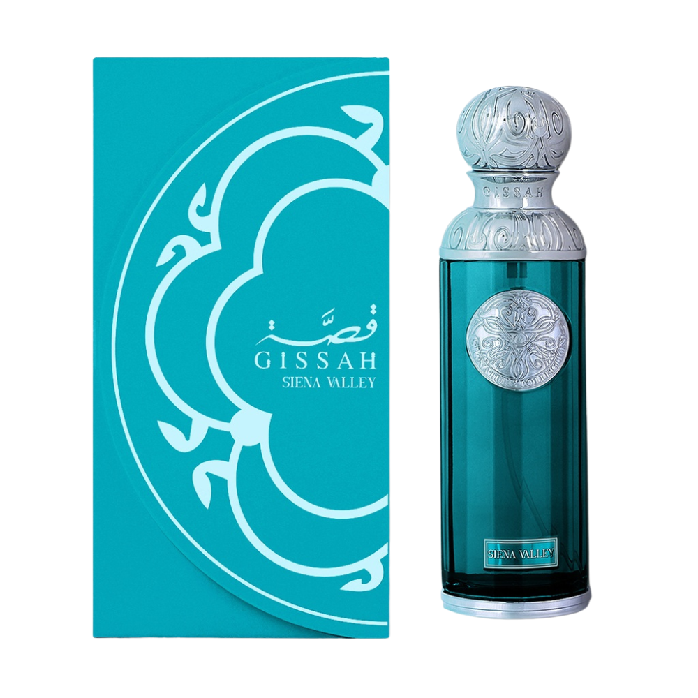 Flacon et packaging Siena Valley Gissah, parfum original avec livraison partout au Maroc